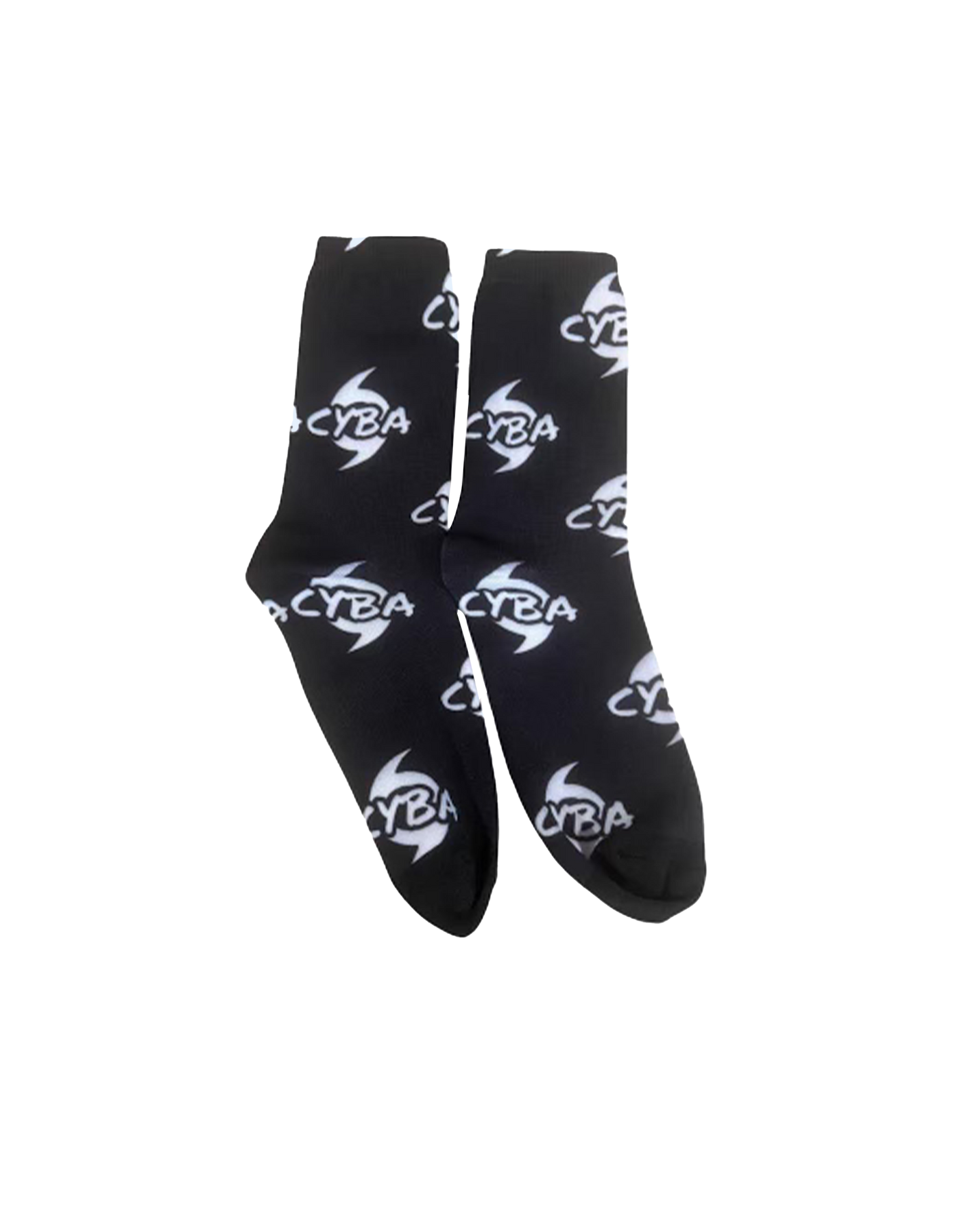 Cyba Black & White Socks